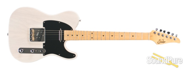 Suhr Classic T Pro 50's Trans White SS Guitar — image 3