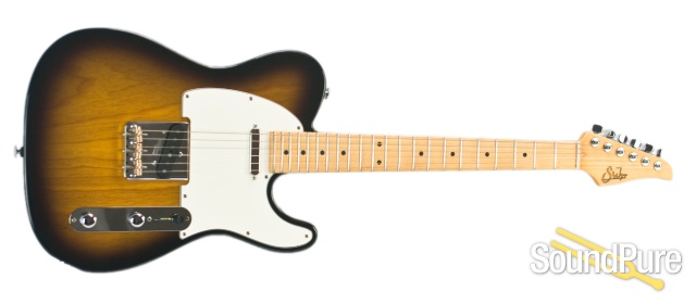 Suhr Classic T Pro 50's 2-Tone Burst SS Electric Guitar — image 3