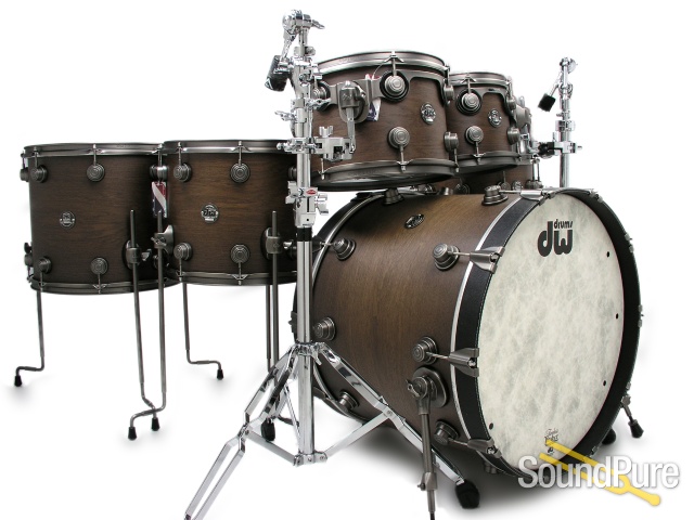 DW 6pc Timeless Timber Romanian Oak Drum Set-Limited Edition — image 4