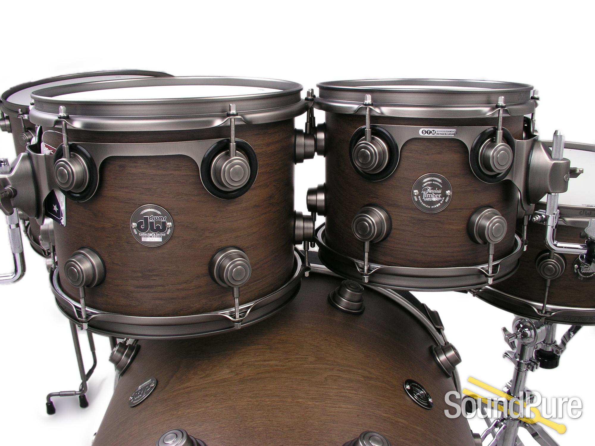 DW 6pc Timeless Timber Romanian Oak Drum SetLimited Edition