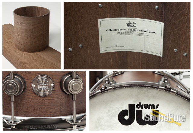 DW 6pc Timeless Timber Romanian Oak Drum Set-Limited Edition — image 2