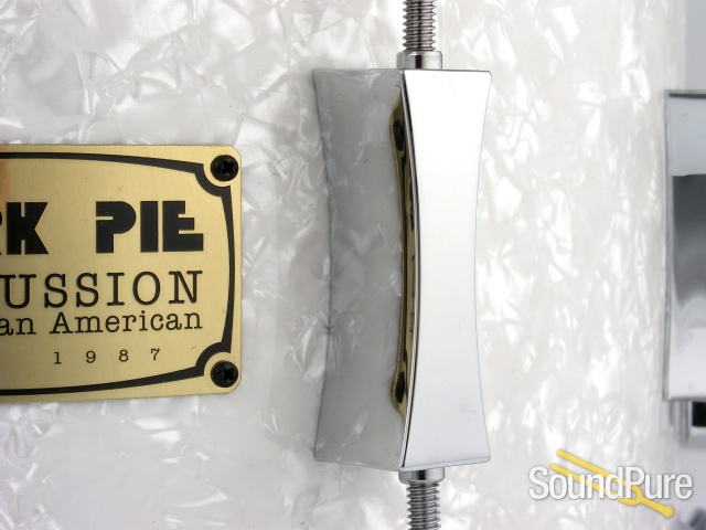 Pork Pie 7x14 Maple Snare Drum-White Marine Pearl — image 5