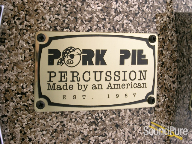 Pork Pie 8x14 Maple Snare Drum-B20 Sparkle — image 2