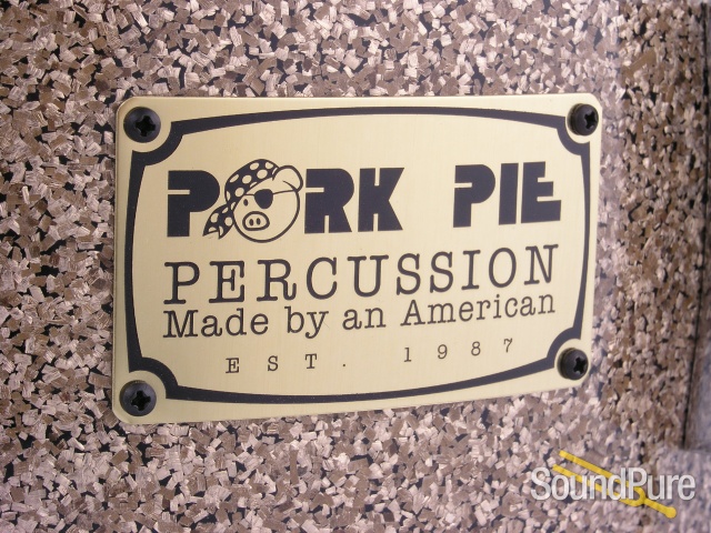 Pork Pie 7x13 Maple Snare Drum-B20 Sparkle — image 2