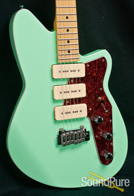 Reverend Jetstream 390 Oceanside Green Electric Guitar — image 11