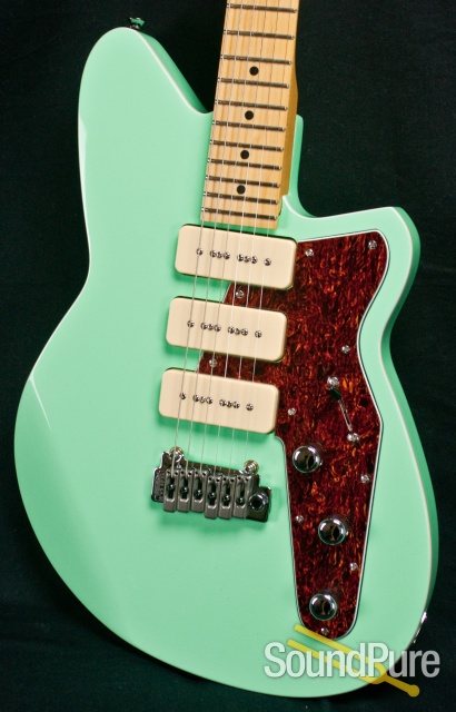 Reverend Jetstream 390 Oceanside Green Electric Guitar — image 13