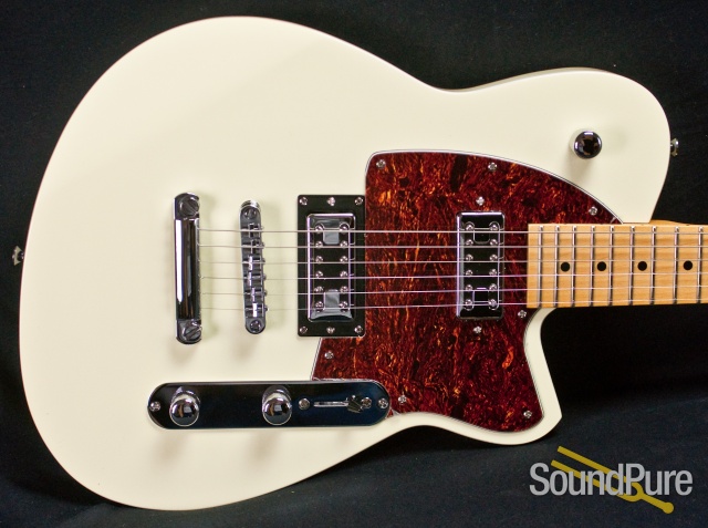 Reverend Flatroc Cream Electric Guitar — image 2