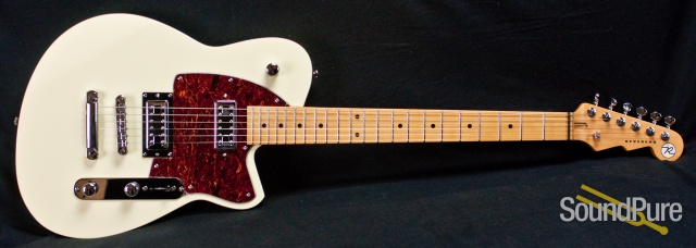 Reverend Flatroc Cream Electric Guitar — image 4