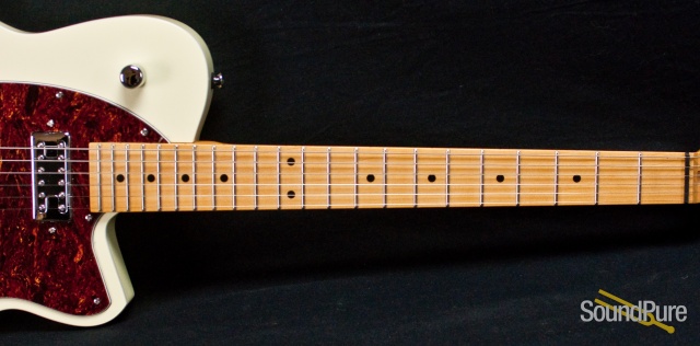 Reverend Flatroc Cream Electric Guitar — image 5