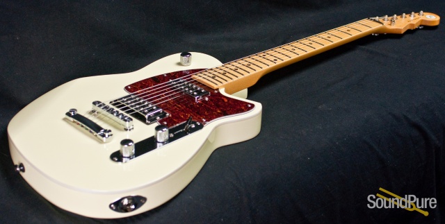Reverend Flatroc Cream Electric Guitar — image 8