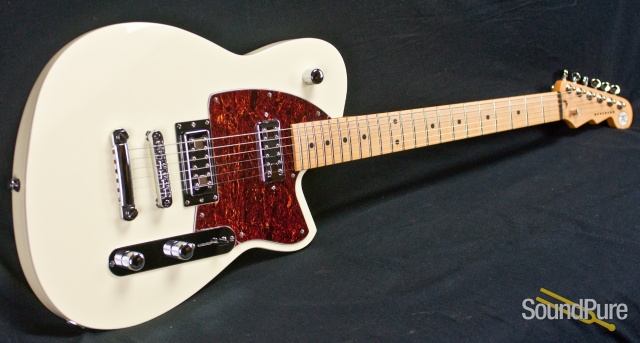 Reverend Flatroc Cream Electric Guitar — image 9