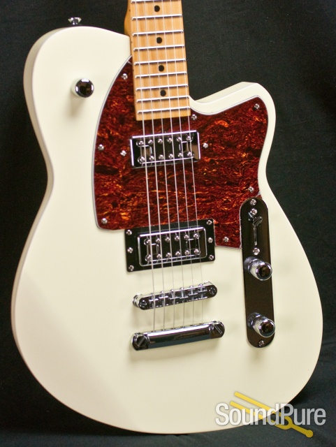 Reverend Flatroc Cream Electric Guitar — image 13