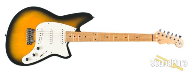 Reverend Six Gun Tobacco Burst Electric Guitar #20191 — image 4