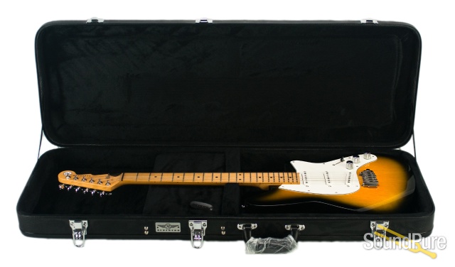 Reverend Six Gun Tobacco Burst Electric Guitar #20191 — image 7