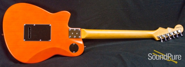Reverend Reeves Gabrels Satin Orange Flame Maple Guitar — image 15