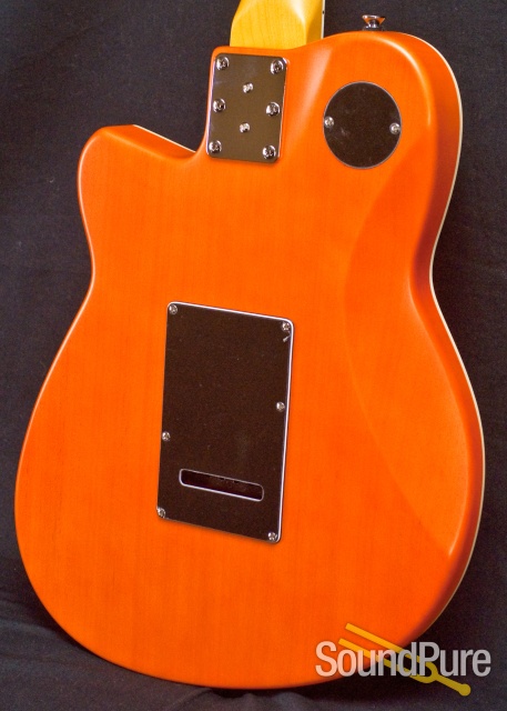 Reverend Reeves Gabrels Satin Orange Flame Maple Guitar — image 16