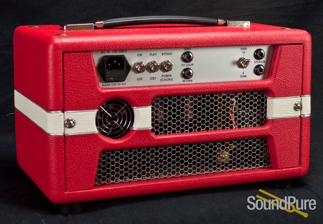 Jackson Ampworks Scarlett 30 Amp Head - Red & Ivory