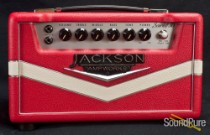 Jackson Ampworks Scarlett 30 Amp Head - Red & Ivory Jackson Ampworks Scarlett 30 Amp Head - Red & Ivory