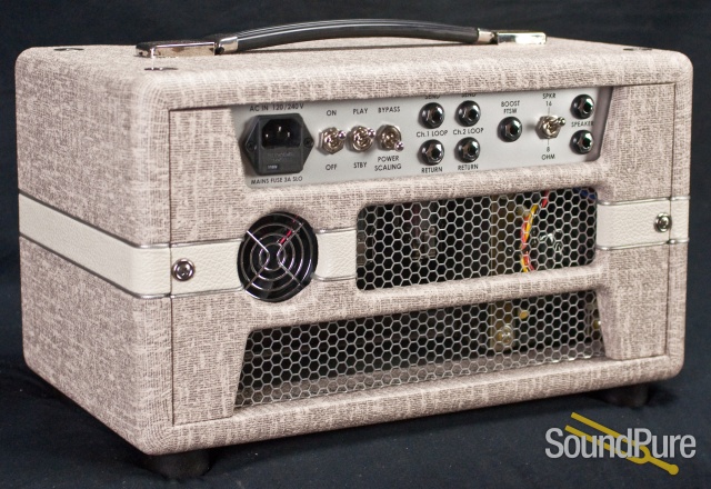 Jackson Ampworks Britain 30 Amp Head - Vox Fawn & Ivory — image 6