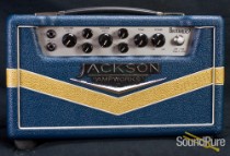 Jackson Ampworks Britain 30 Amp Head - Navy Blue & Gold Jackson Ampworks Britain 30 Amp Head - Navy Blue & Gold