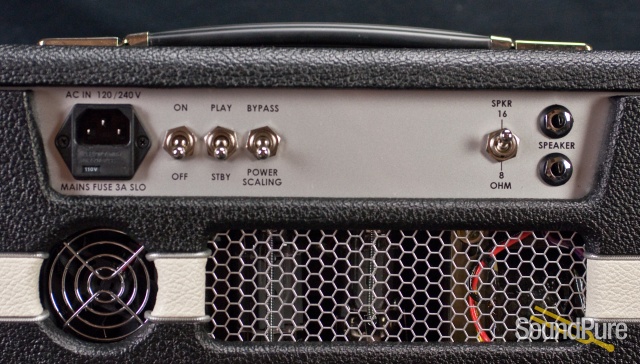 Jackson Ampworks McFly Amp Head - Black & Ivory — image 2