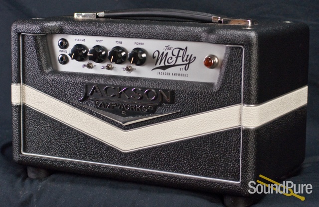 Jackson Ampworks McFly Amp Head - Black & Ivory — image 5