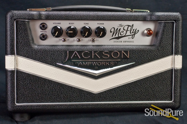 Jackson Ampworks McFly Amp Head - Black & Ivory — image 1