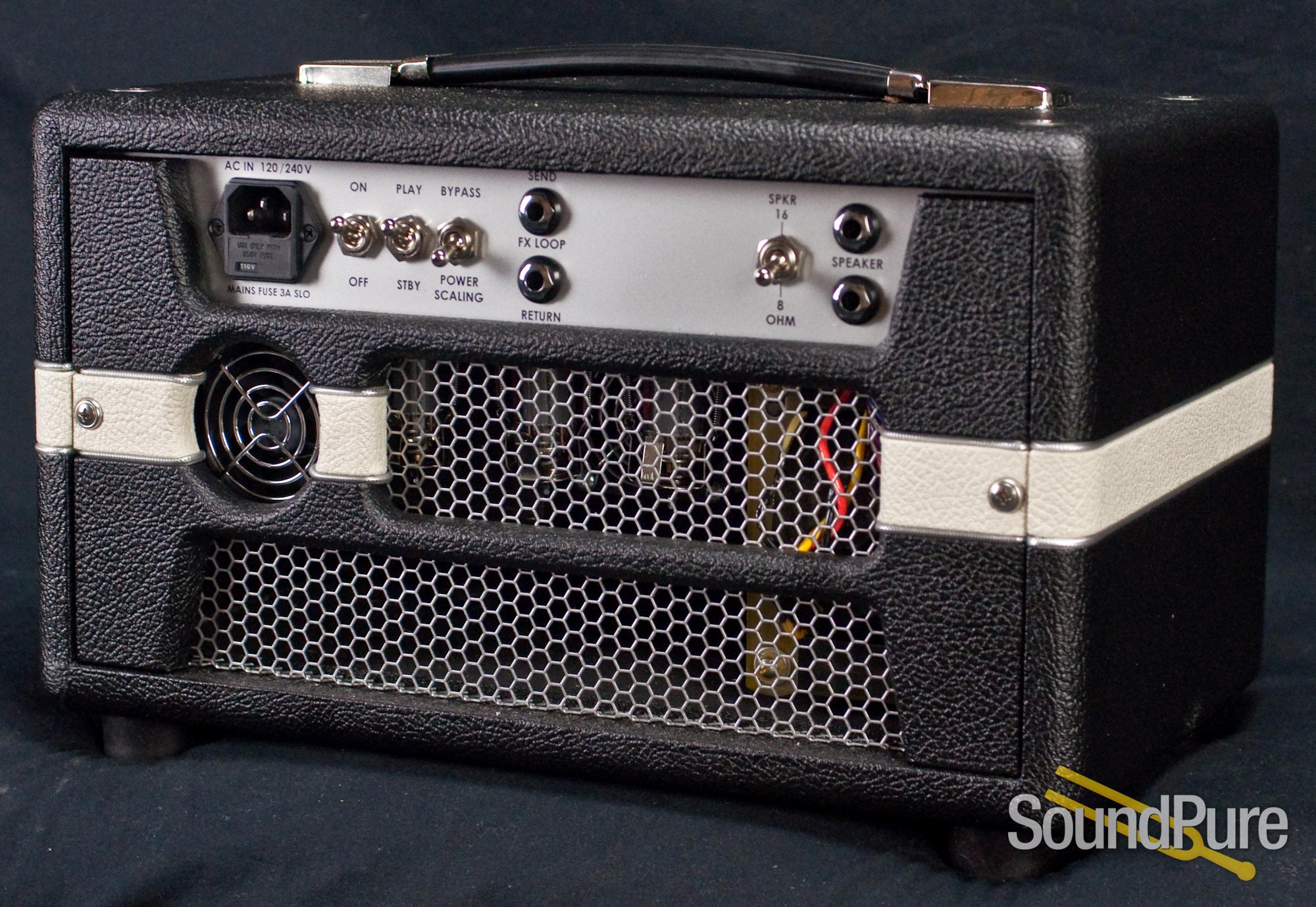 Jackson Ampworks Newcastle 30 Amp Head Black & Ivory