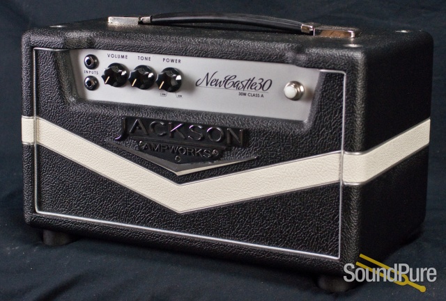 Jackson Ampworks Newcastle 30 Amp Head - Black & Ivory — image 5