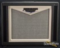 Jackson Ampworks Ported 1x12 Cab w/ Gold - Black & Ivory Jackson Ampworks Ported 1x12 Cab w/ Gold - Black & Ivory