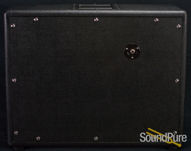 Jackson Ampworks Ported 1x12 Cab w/ Gold - Black & Ivory — image 5