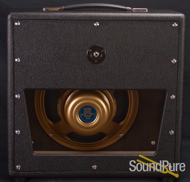 Jackson Ampworks Open Back 1x12 Cab w/ Gold - Black — image 4