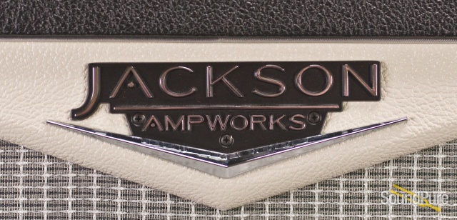 Jackson Ampworks Open Back 1x12 Cab w/ Gold - Black — image 5