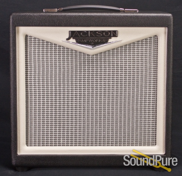 Jackson Ampworks Open Back 1x12 Cab w/ Gold - Black — image 1