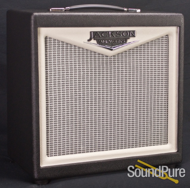Jackson Ampworks Open Back 1x12 Cab w/ Gold - Black — image 9
