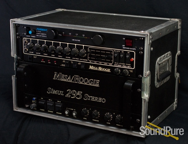 Mesa Boogie Stereo Simul-Class 295 All Tube Power Amp - Used — image 4