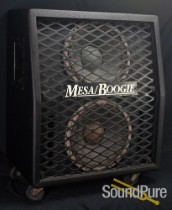Mesa Boogie Vertical 2x12 Cabinet w/ EV & Black Shadow- Used Mesa Boogie Vertical 2x12 Cabinet w/ EV & Black Shadow- Used