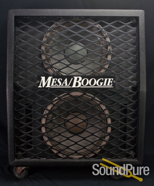 Mesa Boogie Vertical 2x12 Cabinet w/ EV & Black Shadow- Used — image 3