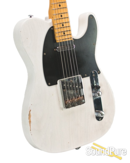 Suhr Classic T Antique 50's Trans White SS Guitar #JST6N9J — image 6