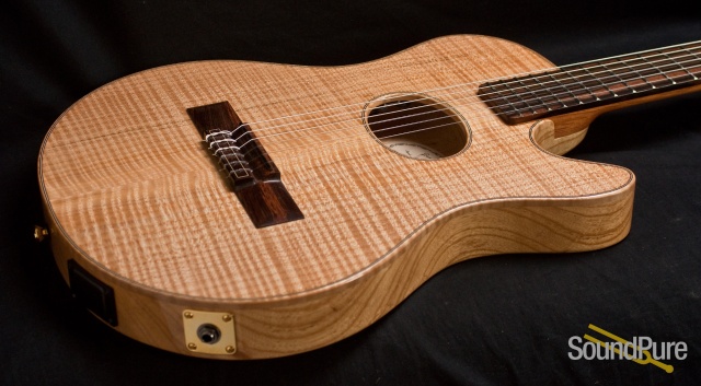 Buscarino Starlight Nylon Acoustic Electric Guitar 6115 — image 2