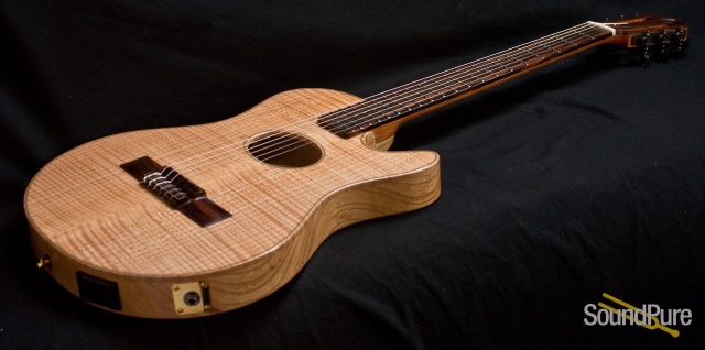 Buscarino Starlight Nylon Acoustic Electric Guitar 6115 — image 6