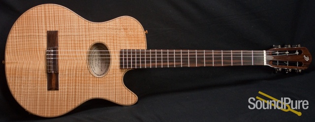 Buscarino Starlight Nylon Acoustic Electric Guitar 6115 — image 11