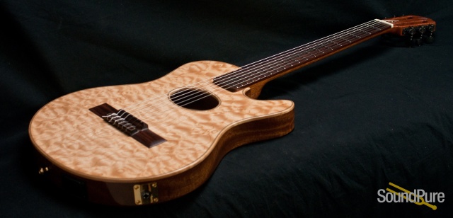 Buscarino Starlight Nylon Acoustic Electric Guitar 6215 — image 4
