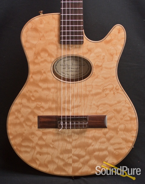 Buscarino Starlight Nylon Acoustic Electric Guitar 6215 — image 1