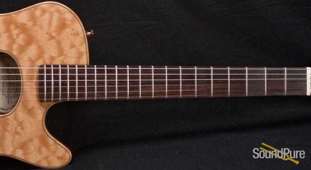 Buscarino Starlight Nylon Acoustic Electric Guitar 6215 — image 11