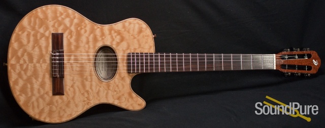 Buscarino Starlight Nylon Acoustic Electric Guitar 6215 — image 12
