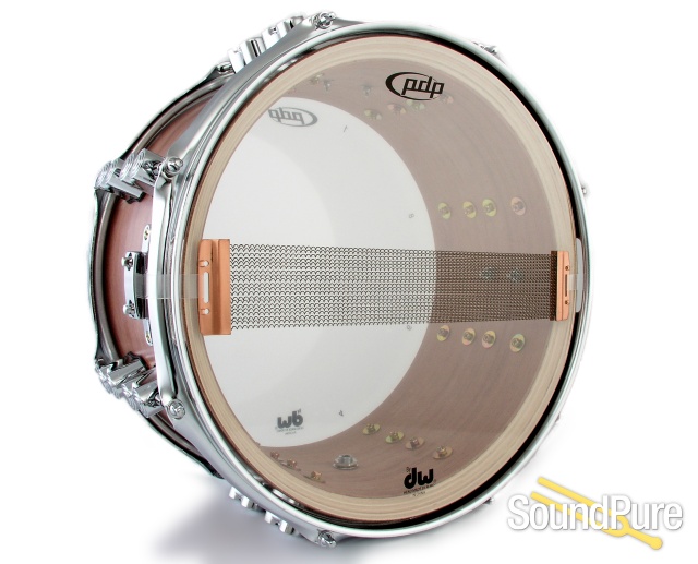 PDP 7x13 Limited Edition Bubinga/Maple Snare Drum — image 4