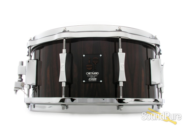Sonor 6.5x14 One of a Kind Snare Drum - Macassar Ebony — image 1