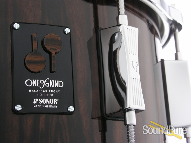 Sonor 6.5x14 One of a Kind Snare Drum - Macassar Ebony — image 6