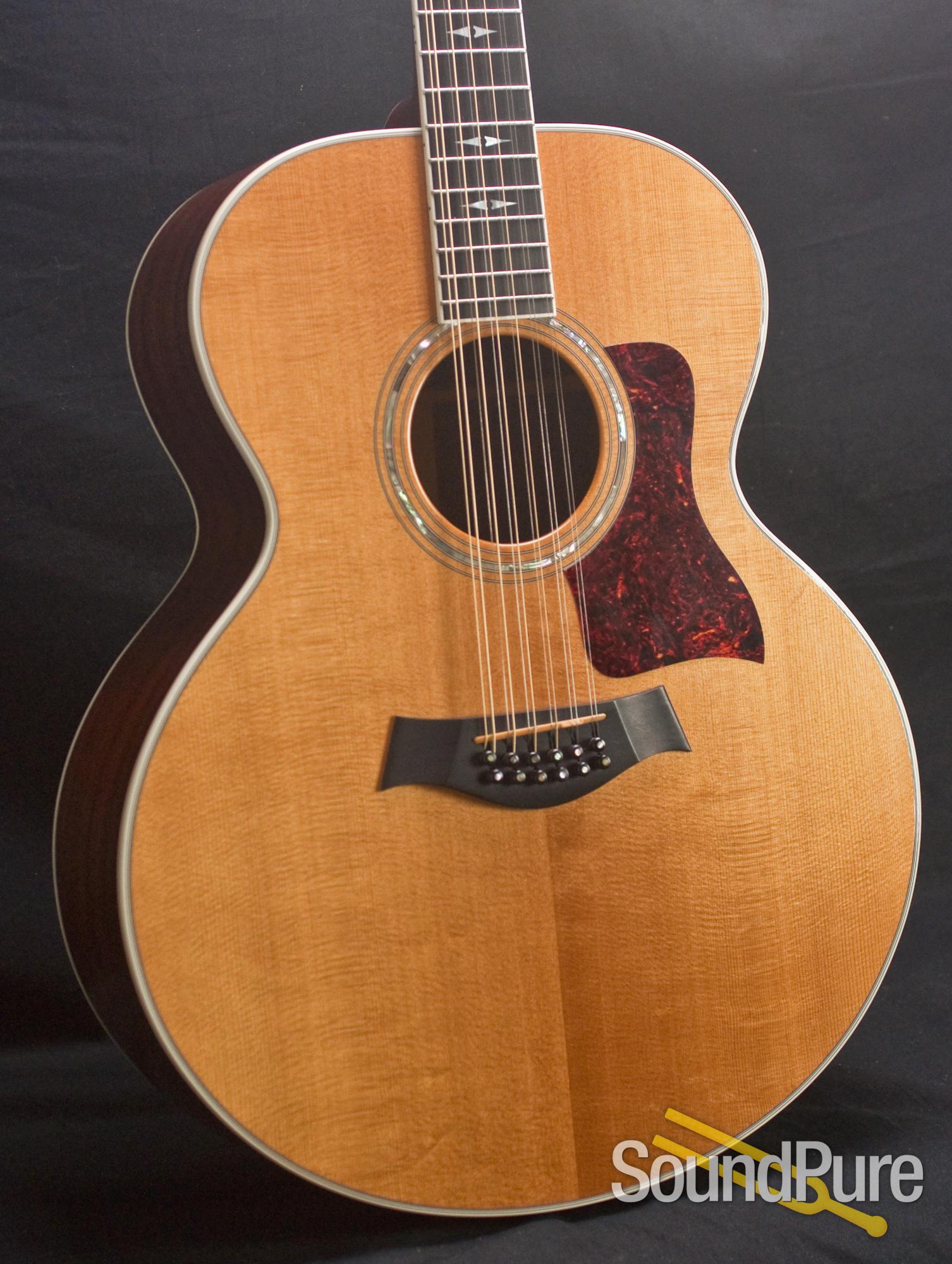 Taylor 855E 12 String Jumbo Acoustic Guitar 1996 Used Used